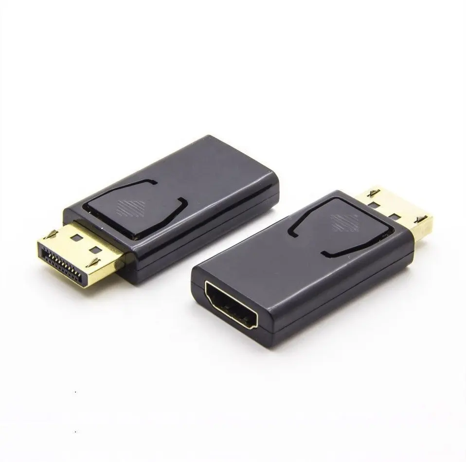 2x Displayport auf HDMI Adapter DP Konverter Stecker 1080p Full HD Video 4K