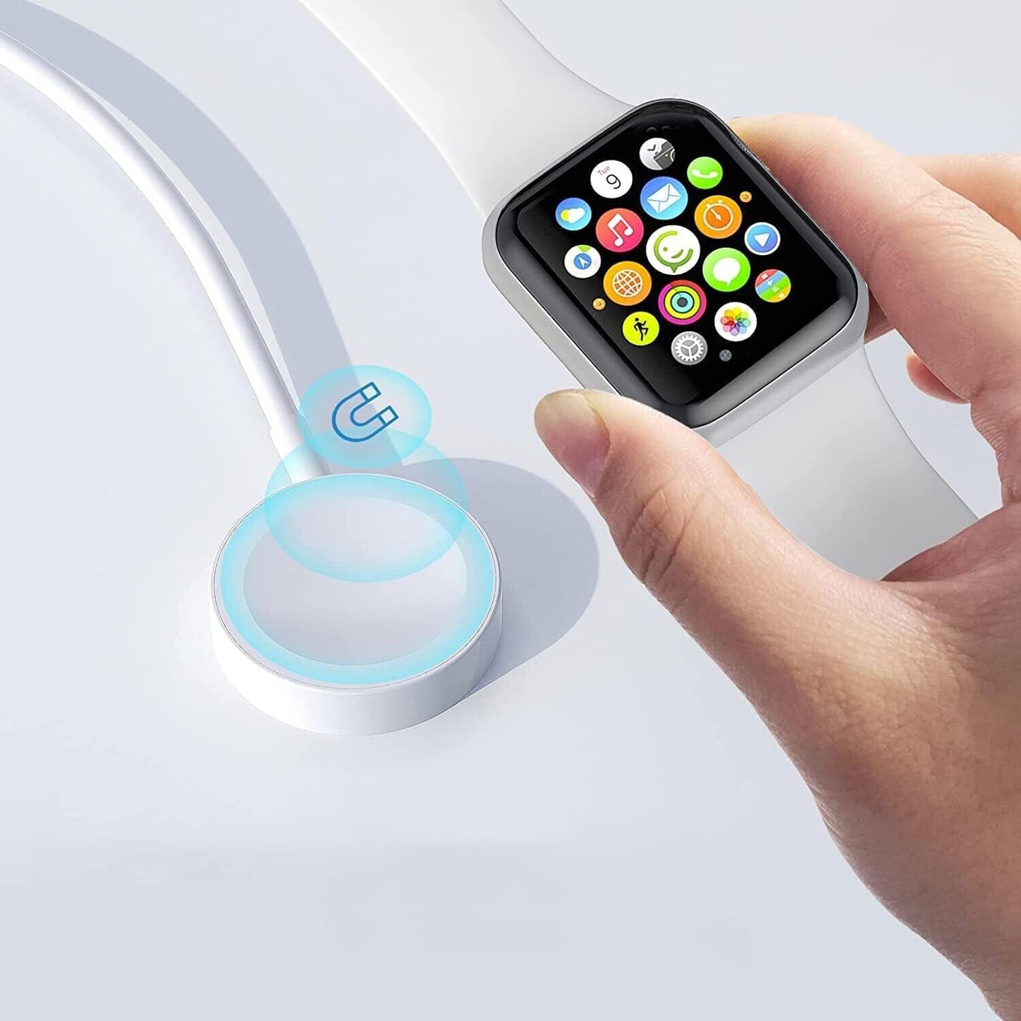 Apple Watch Magnetisches Ladekabel Charger Ladegerät Series 1 2 3 4 5 6 7 8 SE