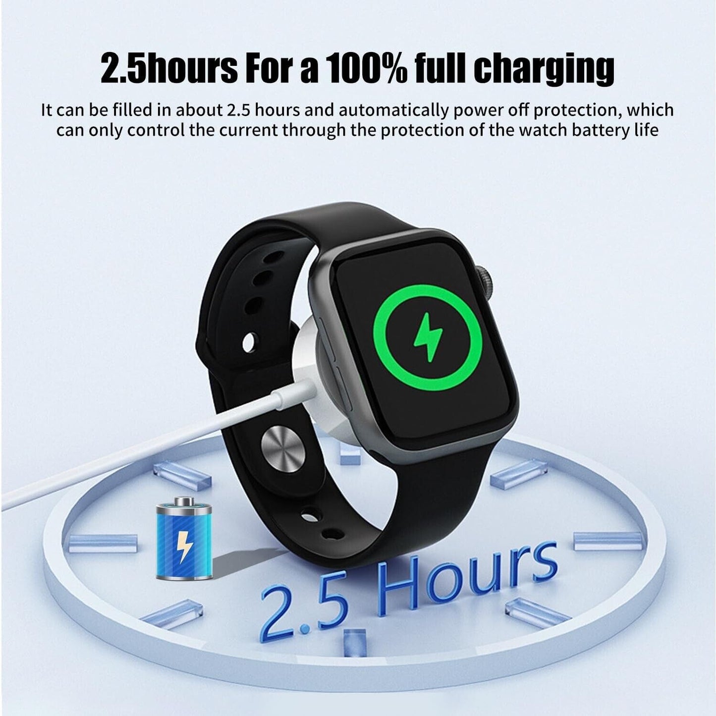 Apple Watch Magnetisches Ladekabel Charger Ladegerät Series 1 2 3 4 5 6 7 8 SE