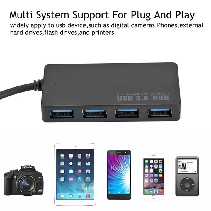 4-Port USB USB A 3.1 Kabel für Macbook Notebook Laptop USB 3.0