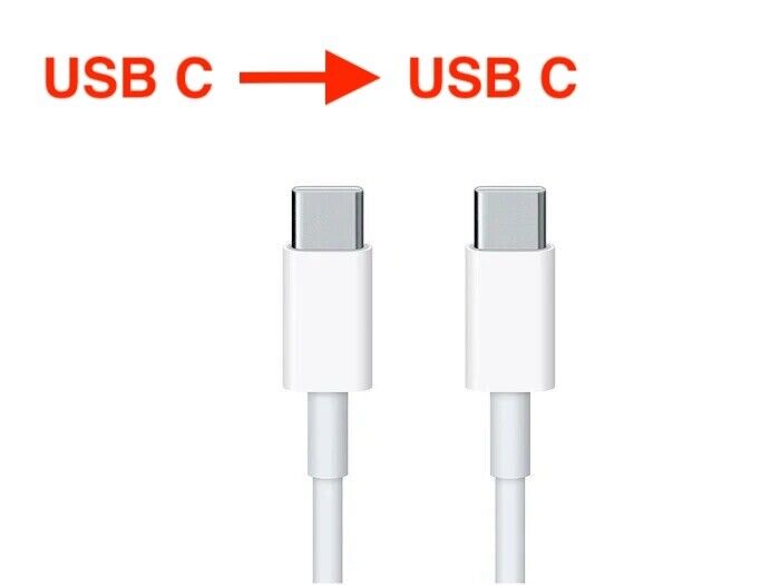 Schnelladekabel USB Type C zu C Datenkabel Ladekabel 20w 1m Ladekabel